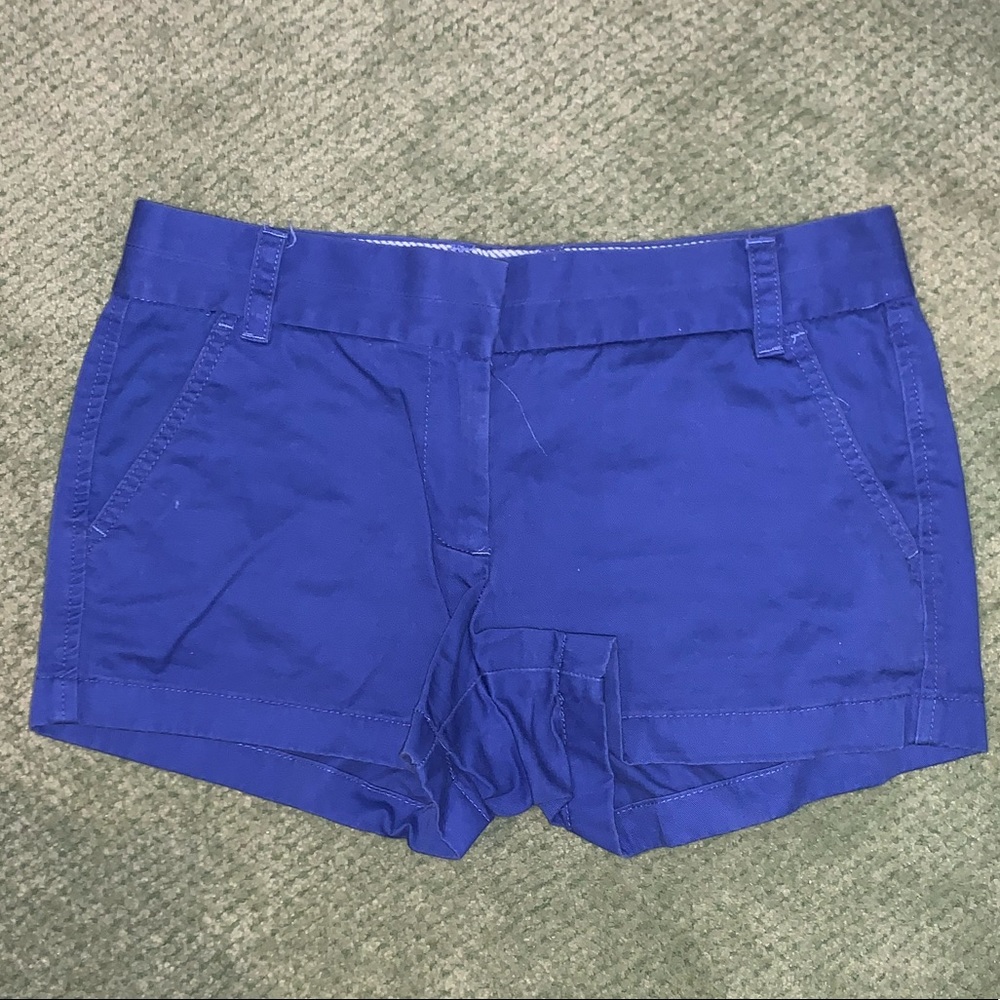 JCrew SUMMER CLEANOUT  royal blue chino shorts